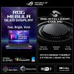 ASUS ROG Strix SCAR 18 G835LXG-TQ328W Intel Core Ultra 9 290HX Plus Laptop 45,7 cm (18") 4K Ultra HD 128 GB DDR5-SDRAM 8 TB SSD NVIDIA GeForce RTX 5090 Wi-Fi 7 (802.11be) Windows 11 Home Schwarz QWERTZ Deutsch