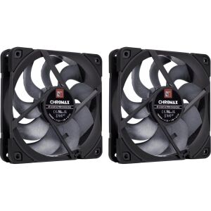 NOCTUA Lüfter 120*120*25 NF-A12X25 G2 PWM Sx2-PP chromax bla