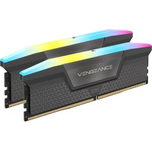 DDR5  32GB PC 6000 CL38 CORSAIR KIT (2x16GB) VENG. RGB Grey