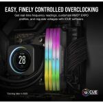 DDR5  32GB PC 6000 CL38 CORSAIR KIT (2x16GB) VENG. RGB Grey