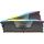 DDR5  32GB PC 6000 CL38 CORSAIR KIT (2x16GB) VENG. RGB Grey