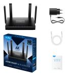 Cudy WR3000 WLAN-Router Gigabit Ethernet Dual-Band (2,4 GHz/5 GHz) Schwarz