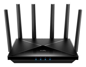Cudy WR6500H WLAN-Router 2.5 Gigabit Ethernet Dual-Band (2,4 GHz/5 GHz) Schwarz