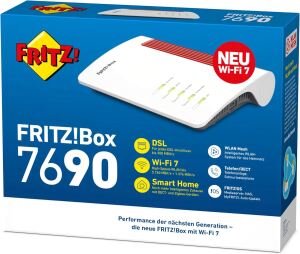 FRITZ!Box 7690 (Wi-Fi 7) VDSL/ADSL Router + 64GB SanDisk USB