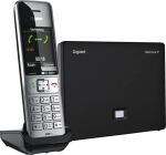 Gigaset BasicLine IP + COMFORT 500HX DECT-Telefon Anrufer-Identifikation Schwarz, Silber