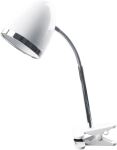 Avide Basic Tischleuchte Clipbar Weiß 15W