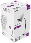 Avide Basic Tischleuchte Clipbar Weiß 15W