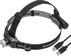 Brennenstuhl 1177300010 Taschenlampe Schwarz, Grau Stirnband-Taschenlampe LED