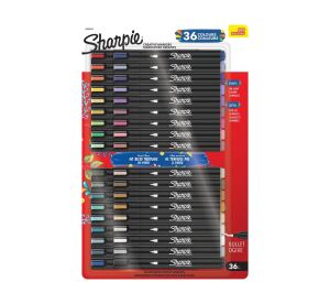 Sharpie Kreativmarker Rundspitze Acryl versch. Farben 36er Blister