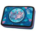 McNeill Stitch Hartschalenetui für Stifte Blau, Pink