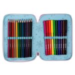 McNeill Frozen Weiches Federmäppchen Pink, Violett, Blau