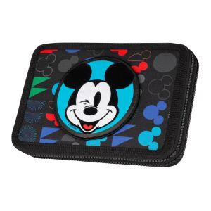 McNeill Mickey Mouse Weiches Federmäppchen Schwarz, Mehrfarbig