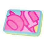 McNeill Minnie Mouse Weiches Federmäppchen Blau, Pink, Gelb
