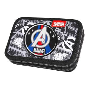 McNeill Avengers Weiches Federmäppchen Schwarz, Weiß, Rot, Blau