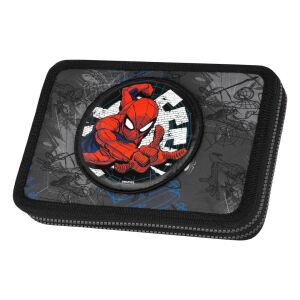 McNeill Spider-Man Weiches Federmäppchen Schwarz, Blau, Grau, Rot