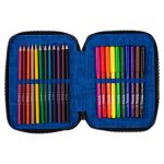 McNeill Spider-Man Weiches Federmäppchen Schwarz, Blau, Grau, Rot