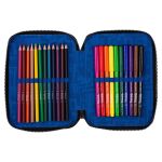 McNeill Spider-Man Weiches Federmäppchen Schwarz, Blau, Grau, Rot