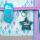 McNeill 9658269000 Schulranzen-Set Mädchen Violett, Blau, Pink