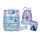 McNeill 9658269000 Schulranzen-Set Mädchen Violett, Blau, Pink