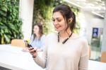 BakkerElkhuizen Tilde Air Premium Kopfhörer Kabellos Nackenband Büro/Callcenter Bluetooth Schwarz