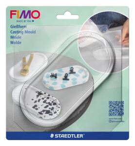 FIMO Gießform Schale oval
