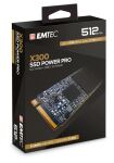 Emtec X300 512 GB M.2 PCI Express 3.0 NVMe 3D NAND