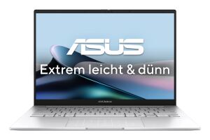 ASUS Zenbook 14 OLED UX3405CA-QL1496W Intel Core Ultra 7 255H Laptop 35,6 cm (14") Touchscreen WUXGA 16 GB LPDDR5x-SDRAM 1 TB SSD Wi-Fi 7 (802.11be) Windows 11 Home Silber