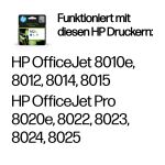 HP 912XL Cyan Original Druckerpatrone mit hoher Reichweite