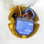 Shelly 1 Gen4 Intelligenter Schalter Blau