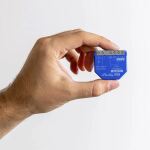 Shelly 1 Gen4 Intelligenter Schalter Blau