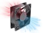 DeLOCK Axiallüfter 48 V DC, 120 x 120 x 38 mm mit 2 Pin Lüfteranschluss schwarz