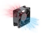 DeLOCK Axiallüfter 48 V DC, 60 x 60 x 25 mm mit 4 Pin PWM Lüfteranschluss schwarz
