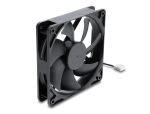 DeLOCK Axiallüfter 48 V DC, 120 x 120 x 25 mm mit 4 Pin PWM Lüfteranschluss schwarz