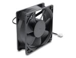 DeLOCK Axiallüfter 48 V DC, 120 x 120 x 38 mm mit 4 Pin PWM Lüfteranschluss schwarz