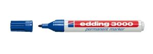 Edding 3000 Permanent-Marker Blau 10 Stück(e)