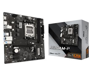 Asrock A620AM-P AMD A620A Sockel AM5 micro ATX