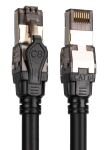DIGITUS Patchkabel CAT 8.1 S/FTP 10 Stück 5,0m schwarz