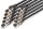 DIGITUS Patchkabel CAT 8.1 S/FTP 10 Stück 5,0m schwarz