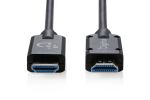DIGITUS HDMI AOC Glasfaserkabel gepanzert UHD 8K 50m schwarz