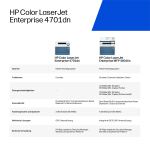 HP Color LaserJet Enterprise 4701dn A4, 33ppm, Col, SF, duplex, network