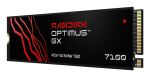SanDisk Optimus GX 7100 1 TB M.2 PCI Express 4.0 NVMe TLC 3D NAND