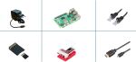 RASPBERRY Pi 4B 3GB Full Kit Case/PSU/SD-Card 32GB/Cable