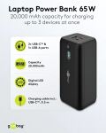 GOOBAY Powerbank 20.000 mAh with Power Delivery 2xUSB-C+1xUSB-A
