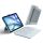 inateck Keyboard Hülle für iPad 11" QWERTZ blue