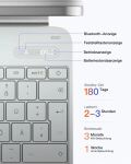 inateck Keyboard iPad 13" QWERTZ white [KB903-13A_WHITE]