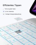inateck Keyboard iPad 13" QWERTZ white [KB903-13A_WHITE]