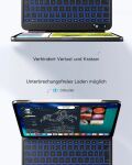 inateck Keyboard iPad 13" QWERTZ milky white