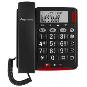 AMPLICOMMS BigTel 48 Plus Schnurgebundenes Seniorentelefon