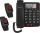 amplicomms BigTel 50 Alarm Plus Duo Analoges Telefon Anrufer-Identifikation Dunkles Grau