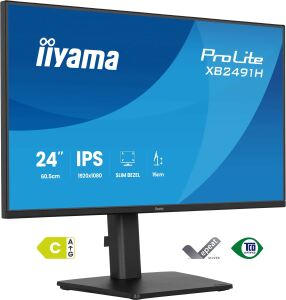 iiyama ProLite XB2491H-B1 Computerbildschirm 60,5 cm (23.8") 1920 x 1080 Pixel Full HD LCD Schwarz